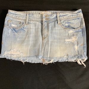 Abercrombie & Fitch Jean Skirt